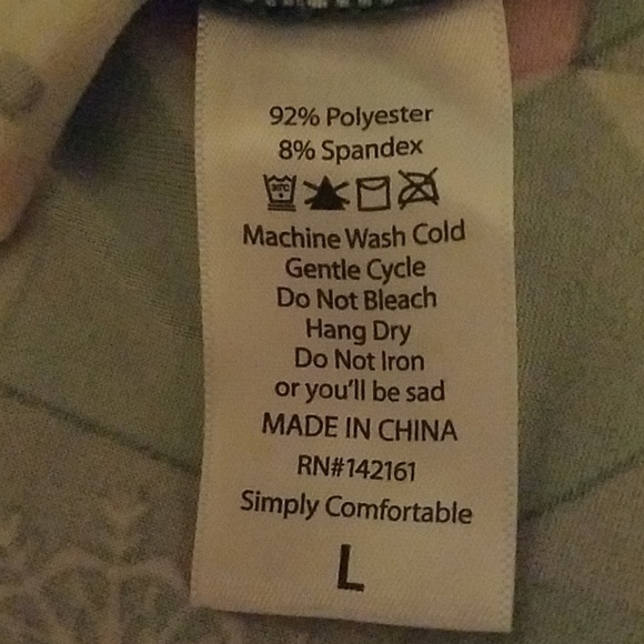 Top, LulaRoe Christmas shirt, 3/$15, Large - Picture 4 of 7